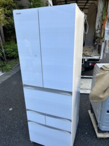 TOSHIBA(東芝)461L 6ドア冷蔵庫 GR-T460FZ(UW) 2021年製