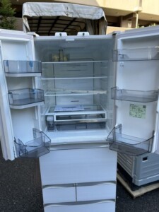 TOSHIBA(東芝)461L 6ドア冷蔵庫 GR-T460FZ(UW) 2021年製