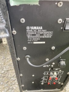 YAMAHA(ヤマハ)スーパーウーファ スピーカー SW-P201