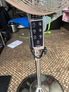 PRISMATE(プリズメイト) メタルリビングファン PR-F010