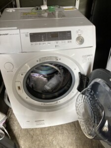 SHARP(シャープ) 10kg ドラム式洗濯機 ES-H10E-WR 2021年製