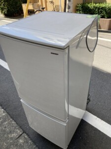 SHARP(シャープ) 2ドア冷蔵庫 SJ-D14D-W 2018年製