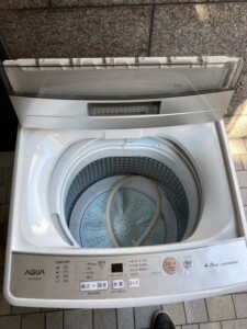 AQUA(アクア) 4.5kg 全自動洗濯機 AQW-S45J(W) 2021年製