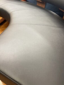 伊藤家具 ラウンドソファ ブラック