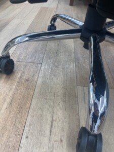 ノーブランド リクライニングチェア レザー ブラック