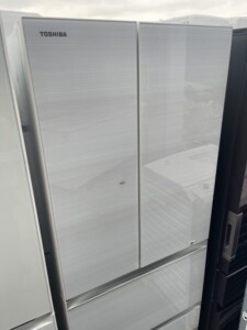 TOSHIBA(東芝) 6ドア冷蔵庫 GR-T460FZ(UW) 2021年製