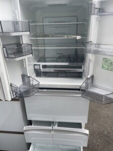 TOSHIBA(東芝) 6ドア冷蔵庫 GR-T460FZ(UW) 2021年製