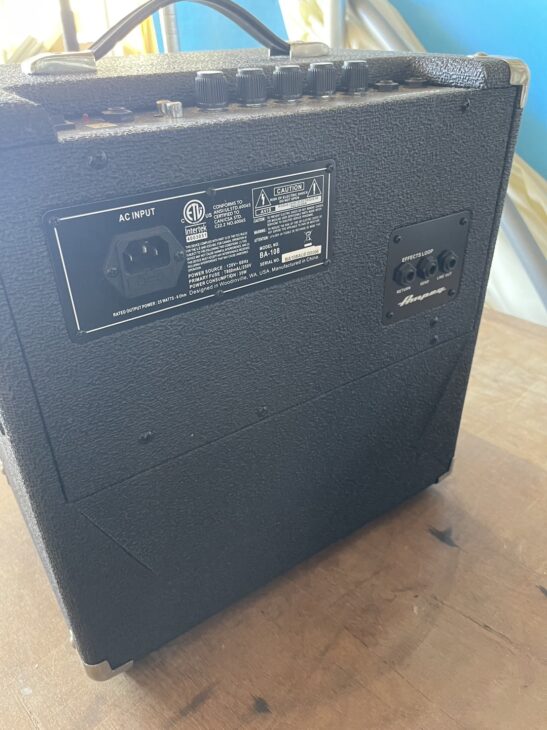Ampeg（アンペグ）ベースアンプ BA-108の【出張買取】船橋市の