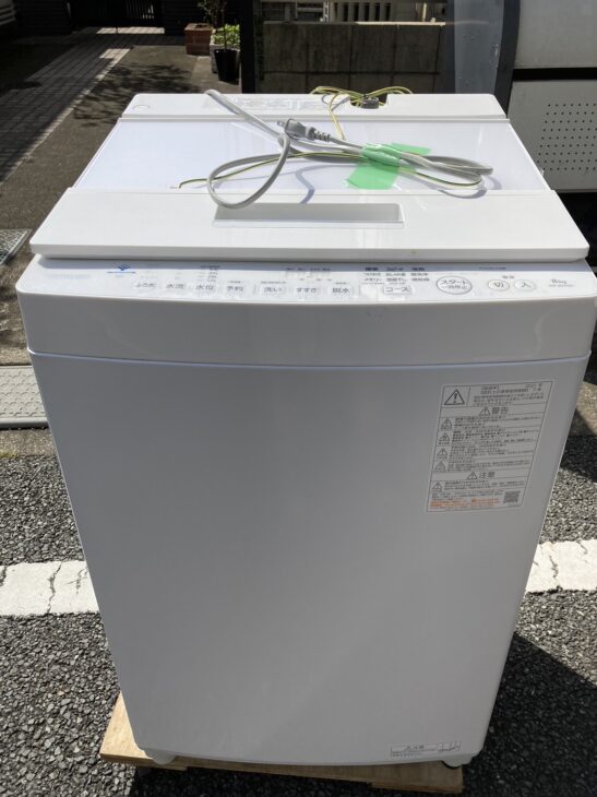 TOSHIBA(東芝) 8.0kg 全自動洗濯機 AW-8D9(W) 2021年製