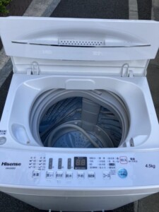 Hisense(ハイセンス) 4.5kg 全自動洗濯機 HW-E4503 2020年製