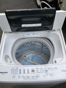 Hisense(ハイセンス) 4.5kg 全自動洗濯機 HW-E4502 2018年製