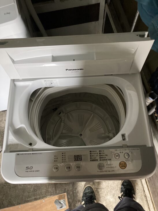 2017年製のPanasonicの洗濯機を大阪府高槻市へ無料引取 ｜出張買取MAX