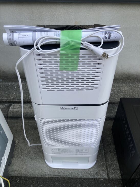 アイリスオーヤマ サーキュレーター IJD-150-WH 2023年製 IJD-I50-WH サーキュレーター衣類乾燥除湿機 アイリスオーヤマ