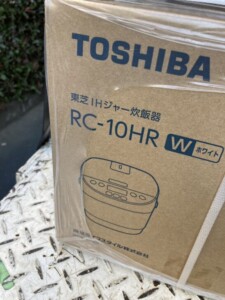 TOSHIBA(東芝)IHジャー炊飯器 RC-10HR