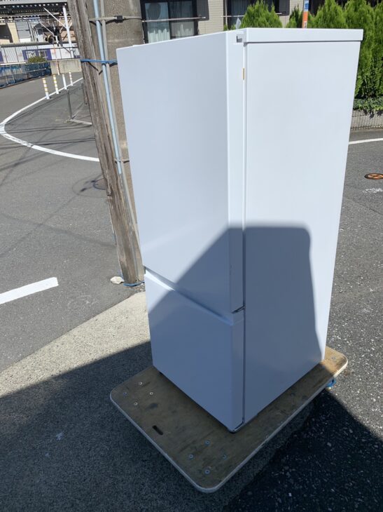 アマダナの2ドア冷蔵庫 AT-RF160-WHをご案内に群馬県へ ｜出張買取MAX