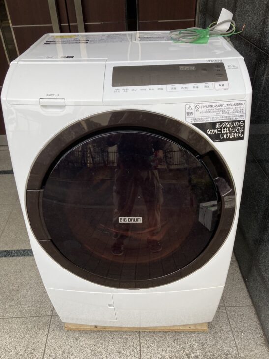 HITACHI（日立）10.0キロ ドラム式洗濯乾燥機 BD-SG100GL 2022年製