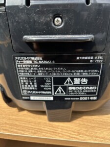 IRIS OHYAMA(アイリスオーヤマ) 炊飯器 RC-MA30AZ-B 2021年製
