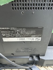 ORION(オリオン)32型液晶テレビ RN-32DG10 2017年製
