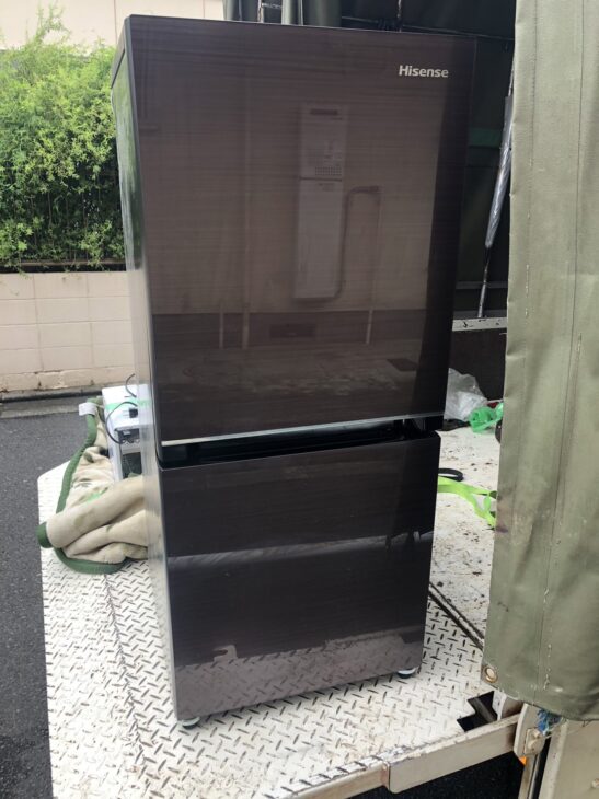Hisense（ハイセンス）134L 2ドア冷蔵庫 HR-13B-BR 2020年製