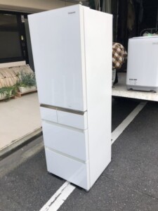 Panasonic(パナソニック)406L 5ドア冷蔵庫 NR-E414GV-W 2019年製