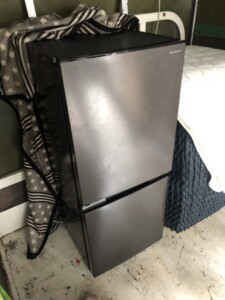 SHARP(シャープ)152L 2ドア冷蔵庫 SJ-D15J-H 2023年製