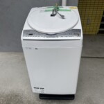 SHARP（シャープ）8.0キロ 電気洗濯乾燥機 ES-TX8C-W 2018年製