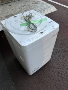 SHARP(シャープ)7.0キロ 全自動洗濯機 ES-GE7C-W 2019年製