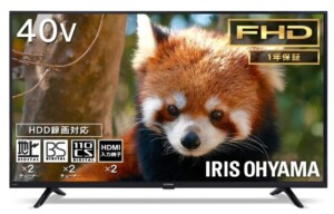 IRIS OHYAMA アイリスオーヤマ フルハイビジョン液晶テレビ Fiona 40FB10PB 40インチ