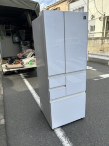 SHARP(シャープ)502L 6ドア冷蔵庫 SJ-GT50D-W 2018年製