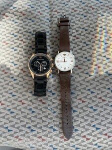 EMPORION ARMANI(エンポリオアルマーニ)腕時計2本