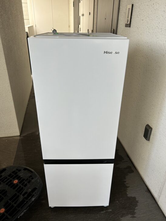 Hisense（ハイセンス）162L 2ドア冷蔵庫 HR-D15F 2022年製