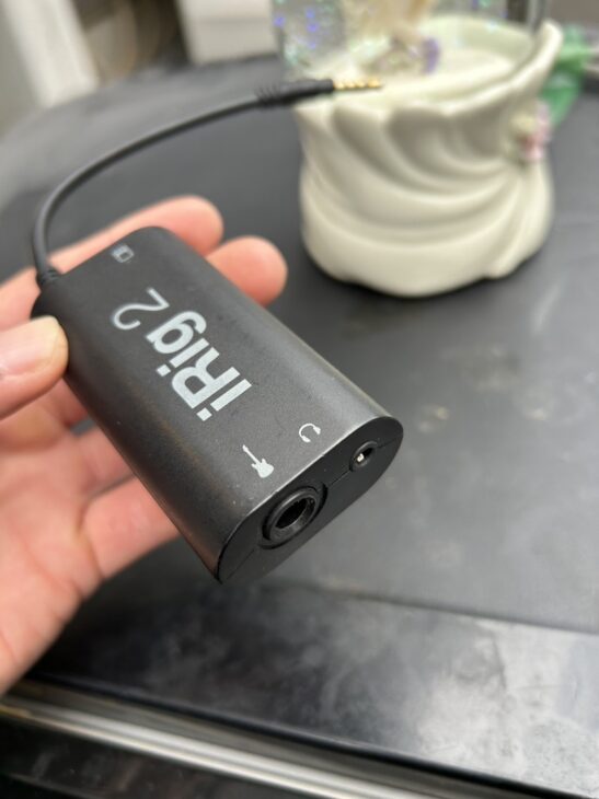 IK Multimedia iRig2 ギターベース用モバイル・インターフェース