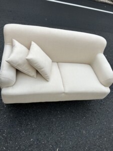 ノーブランド 二人掛けソファ ホワイト