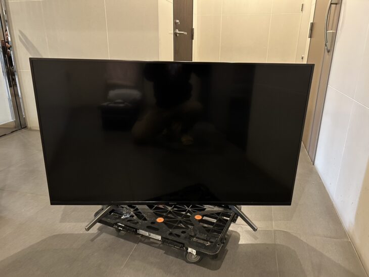 2019年製の美品（ソニー 49型液晶テレビ KJ-49X8500F）を野田市で