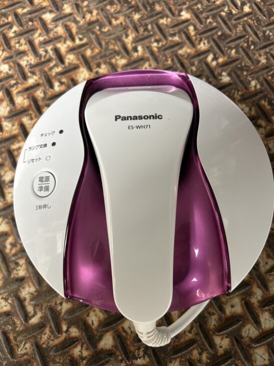 Panasonic（パナソニック）光美容器 ES-WH71 2015年製