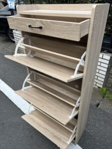 ノーブランド 書類チェスト 木製