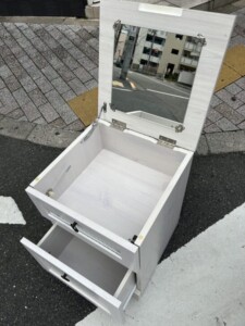 ノーブランド 小型ドレッサー 木製