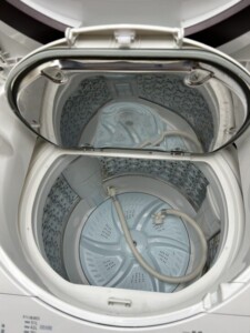 TOSHIBA(東芝)8.0キロ 電気洗濯乾燥機 AW-8VM2 (W)2022年製