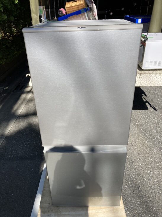 AQUA（アクア）126L 2ドア冷蔵庫 AQR-13H(S) 2019年製