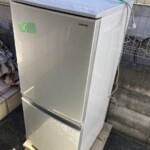 SHARP（シャープ）137L 2ドア冷蔵庫 SJ-D14D-S 2018年製