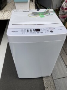 Hisense(ハイセンス)5.5キロ 全自動洗濯機 HW-T55D 2020年製