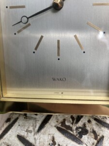 WAKO(銀座・和光)置時計