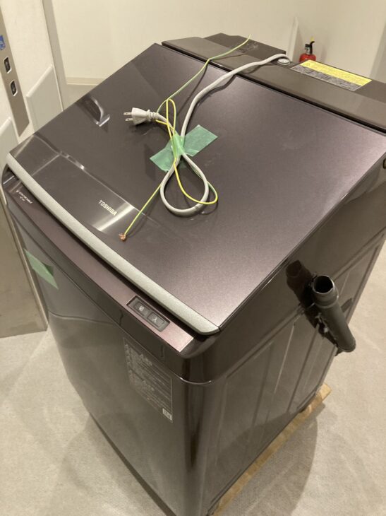 容量10キロ 東芝 洗濯乾燥機 AW-10VP2を豊中市のお客様より