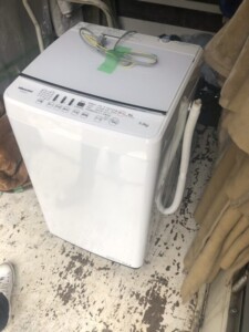 Hisense(ハイセンス)5.5キロ 全自動洗濯機 HW-G55A-W 2018年製