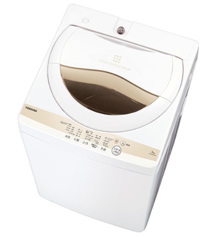 TOSHIBA 東芝 全自動洗濯機 5㎏ AW-5GA1