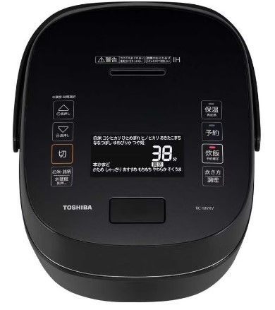 TOSHIBA 東芝 圧力IH炊飯器 真空圧力IH 10合 RC-18VXV(K)