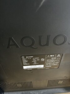 SHARP(シャープ)60型液晶テレビ LC-60W7 2013年製