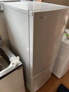TOSHIBA(東芝)153L 2ドア冷蔵庫 GR-T15BS(W)2022年製