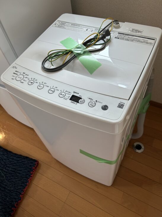 生活家電ハイアール洗濯機4.5キロ