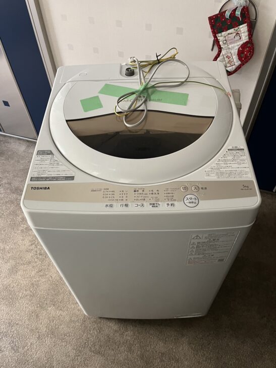 TOSHIBA（東芝）5.0キロ 全自動洗濯機 AW-5GA1 2022年製